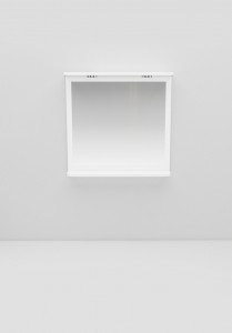 1288 Mirror Fix 750 White Matt Noro  Белый