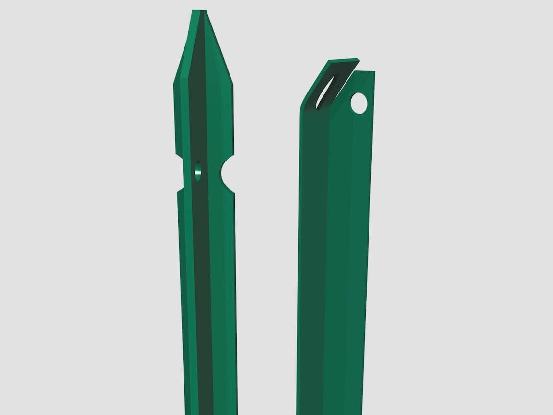 Стальной пластифицированный забор Gruppo CAVATORTA PALETTI A T VERNICIATI ARCH-00077525 - Вид №1