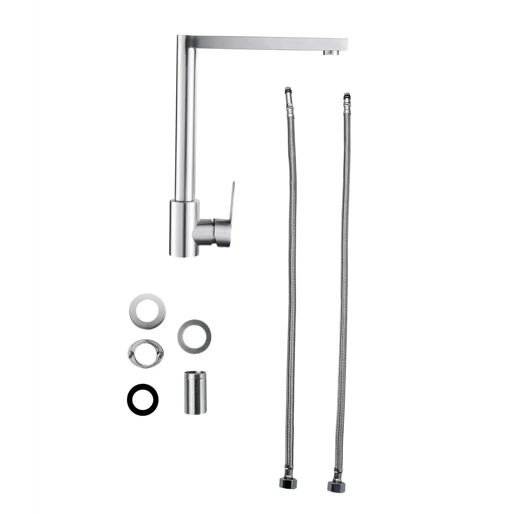 Смеситель кухонный Vidage VFR0911-1 высота 33 см цвет сатин STLM-2204980 - Вид №8