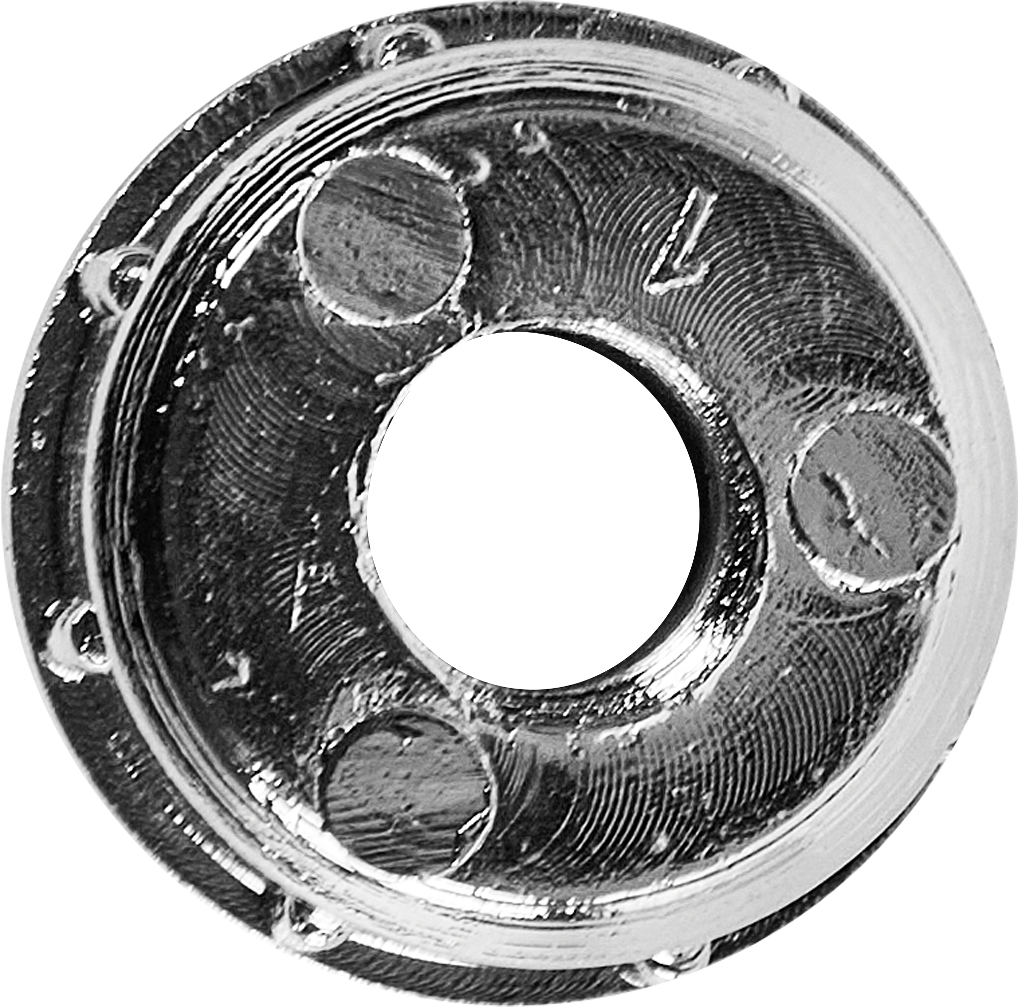 Заглушка-вставка Santreyd М10 хром для мебельных систем 87507366 STLM-0074290 - Вид №1