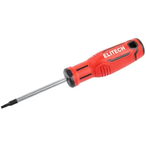 Отвертка Torx Elitech 211401 T10x75 мм с магнитным наконечником 89407136