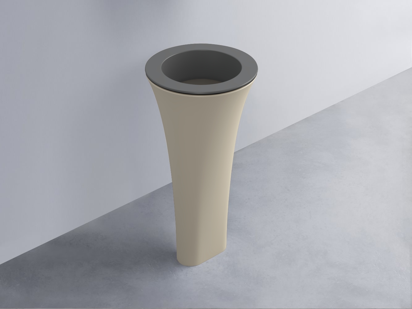 AMLA45-CM+AMPILT-FN+AMCOLT-LN Раковина Amedeo Tondo отдельностоящая cielo Enjoy + Amedeo Ceramica Cielo