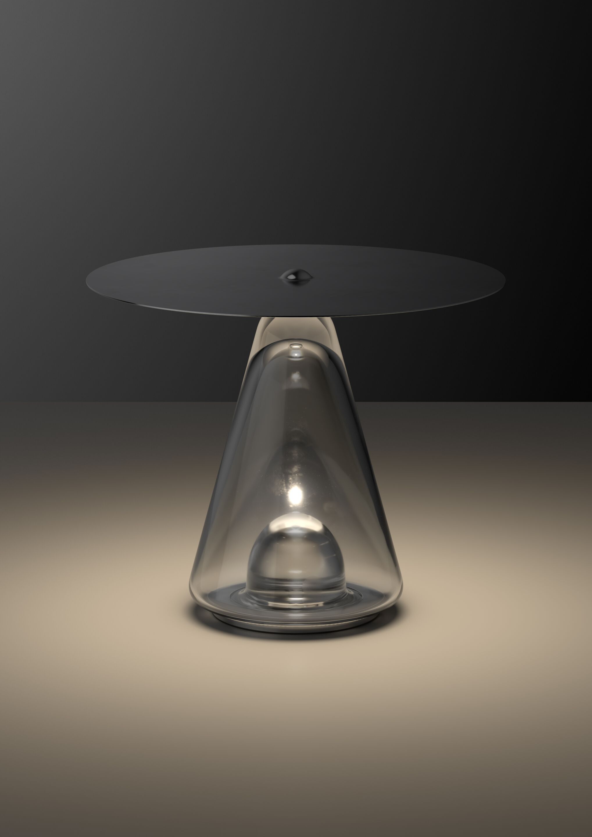 Стеклянная настольная лампа Artemide BOLTONS ARCH-00107065 - Вид №4