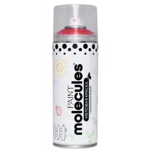Краска аэрозольная Molecules Меловая цвет красный 520 мл