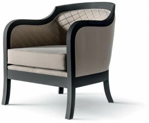 Carpanese Home Кресло из ткани с подлокотниками Heritage 5910