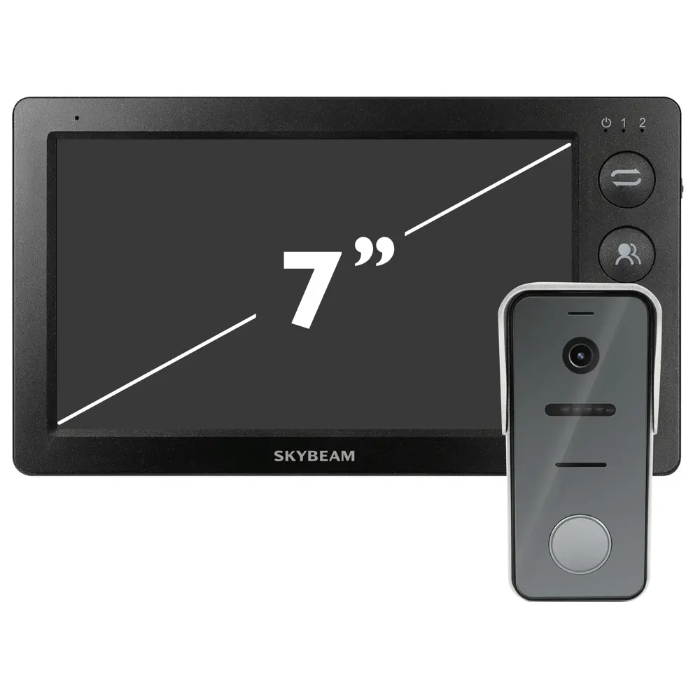 SKYBEAM Видеодомофон с 7-дюймовым экраном и ночным видением 89337376 STLM-1109037