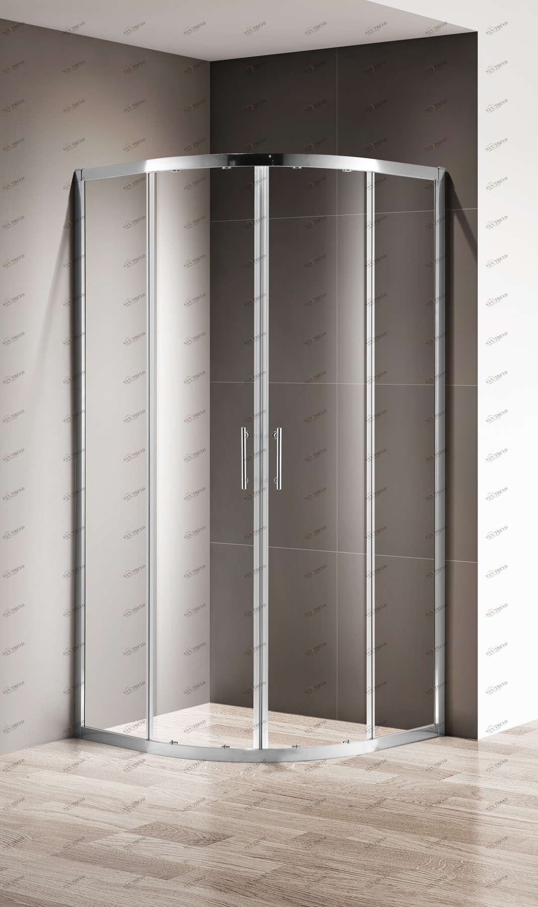 Душевой уголок CEZARES MOMENTO-R-2-100-C-Cr 