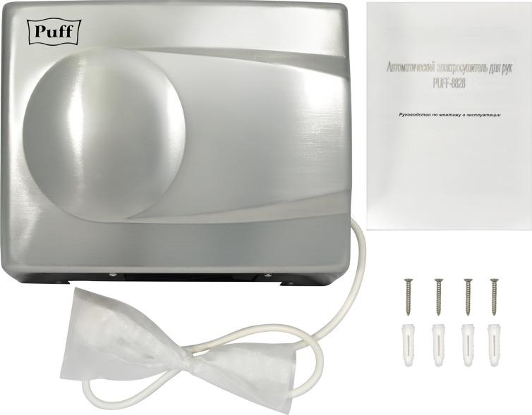 1401.337 Сушилка для рук антивандальная тихая 8828 PUFF  - Вид №6