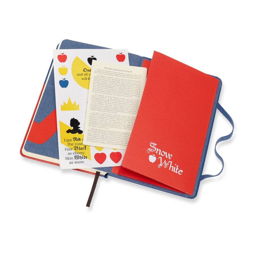 Блокнот Moleskine Limited Edition SNOW WHITE Apple Pocket, линейка 485901 - Вид №5