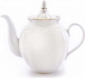 10625978 Дулевский фарфор Чайник емк. 900 мл "Гранатовый" (Россия)