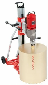 MAXIMA Корончатое сверло с колонной Macchine edili carotaggio