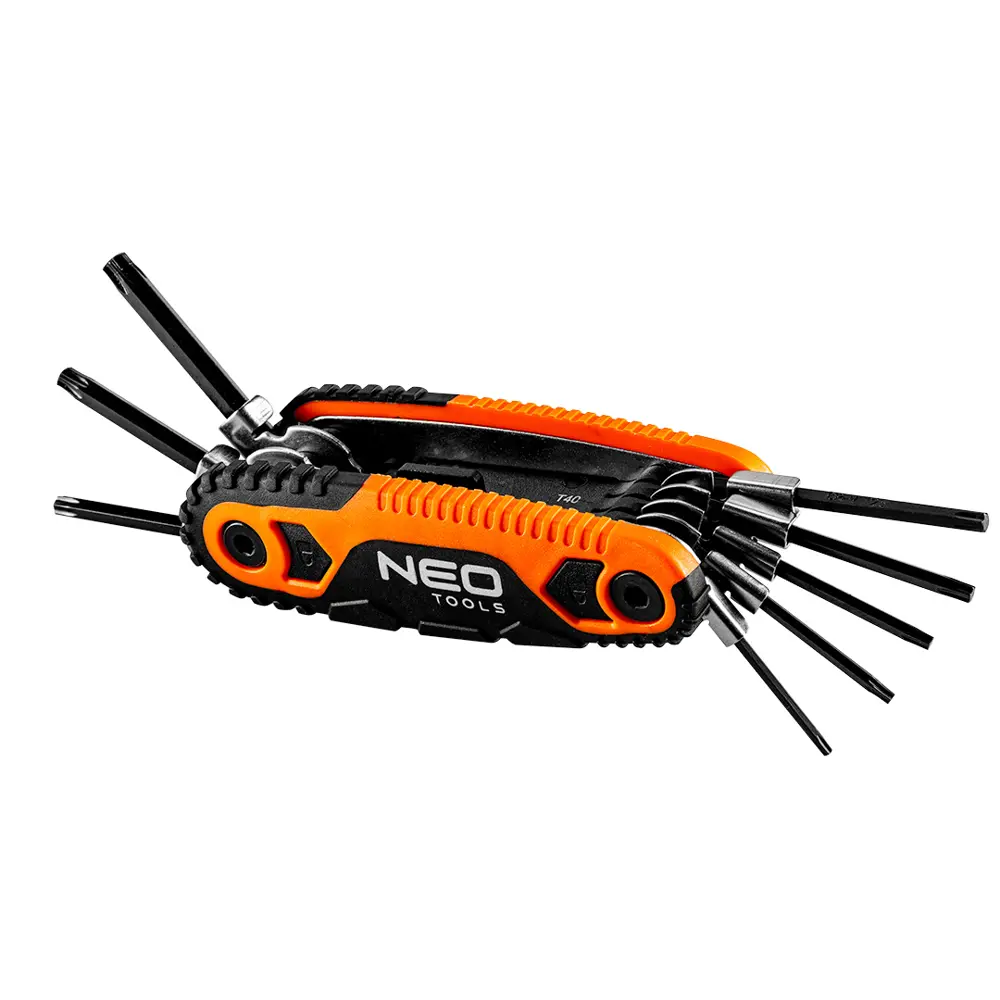 Набор ключей Torx 09-573 T9-T40 мм, 9 предметов Neò STLM-2208136