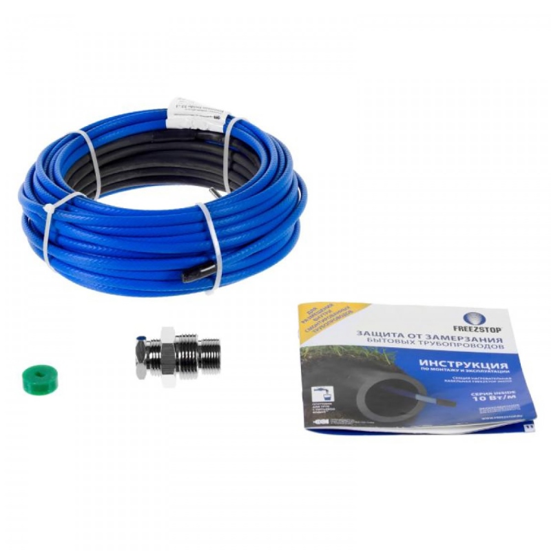 Кабель греющий Freezstop Inside ССТ 8 м внутри трубы 10 Вт/м 4305110605000008 - Вид №1