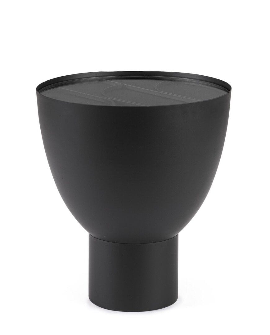 Круглый стальной журнальный столик с порошковым покрытием BIZZOTTO Archie ARCH-00150395 - Вид №8