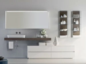 Ideagroup Лаковая тумба под умывальник из дуба Nyù