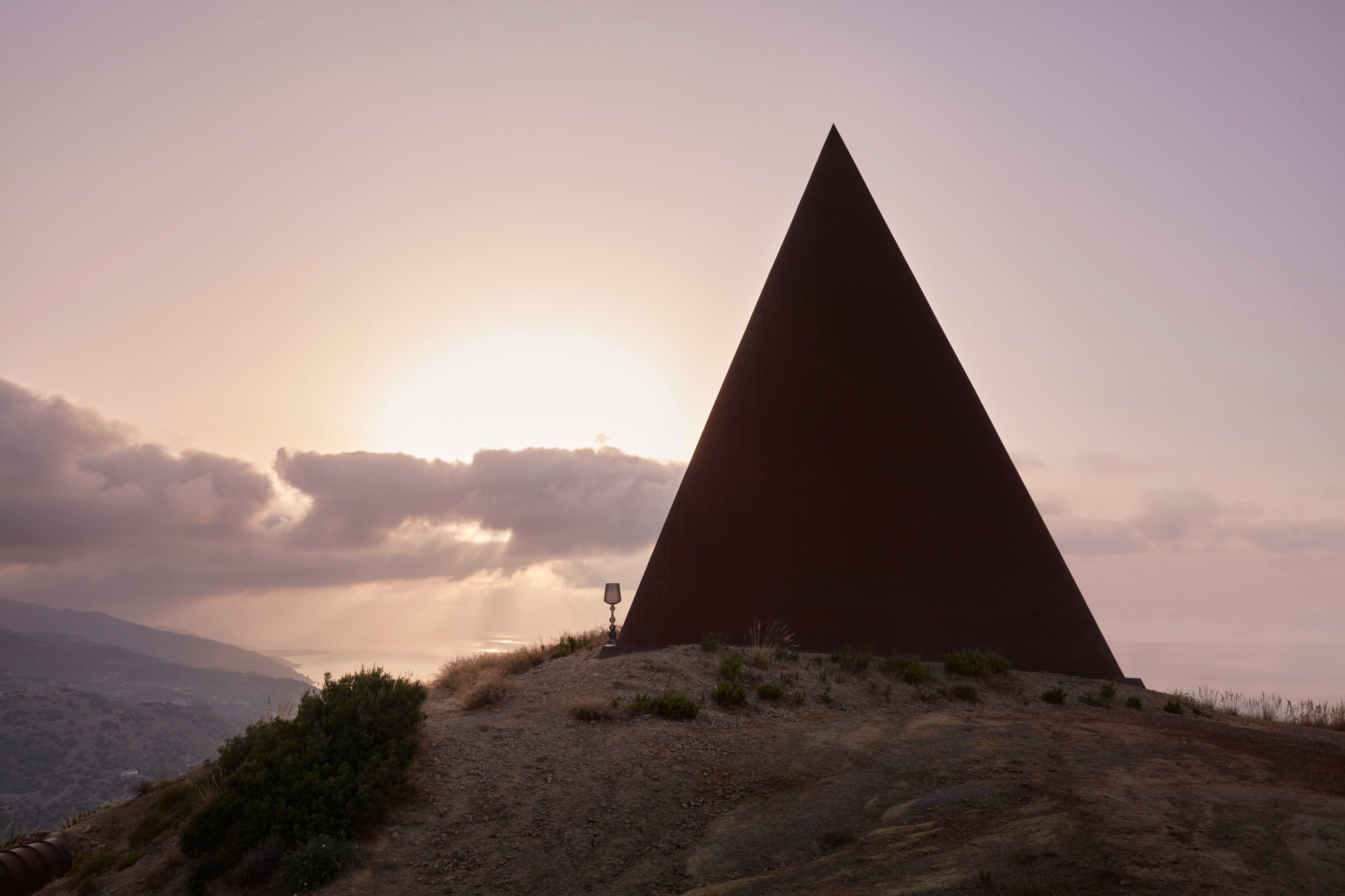 Светодиодный напольный светильник из инженерного пластика с диммером Kartell Кабуки ARCH-00027879 - Вид №6