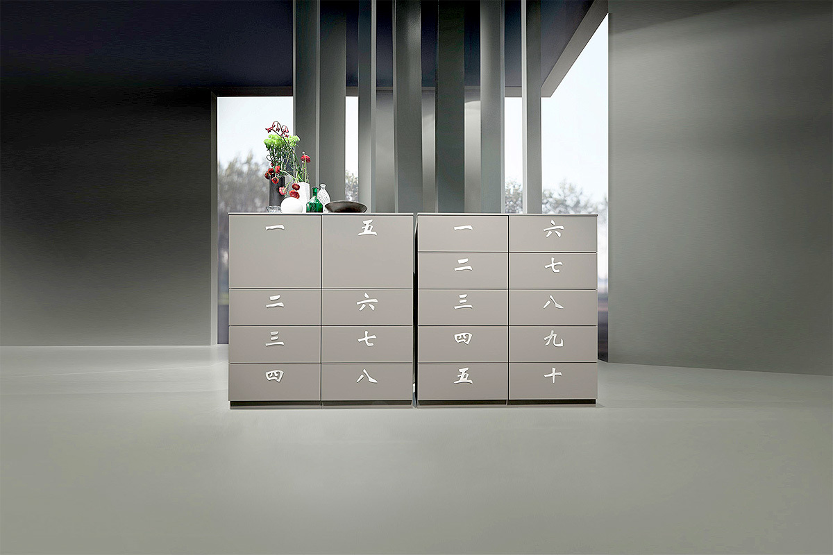 Комод XIAN EMMEBI MXAA + MXRI  - Вид №2