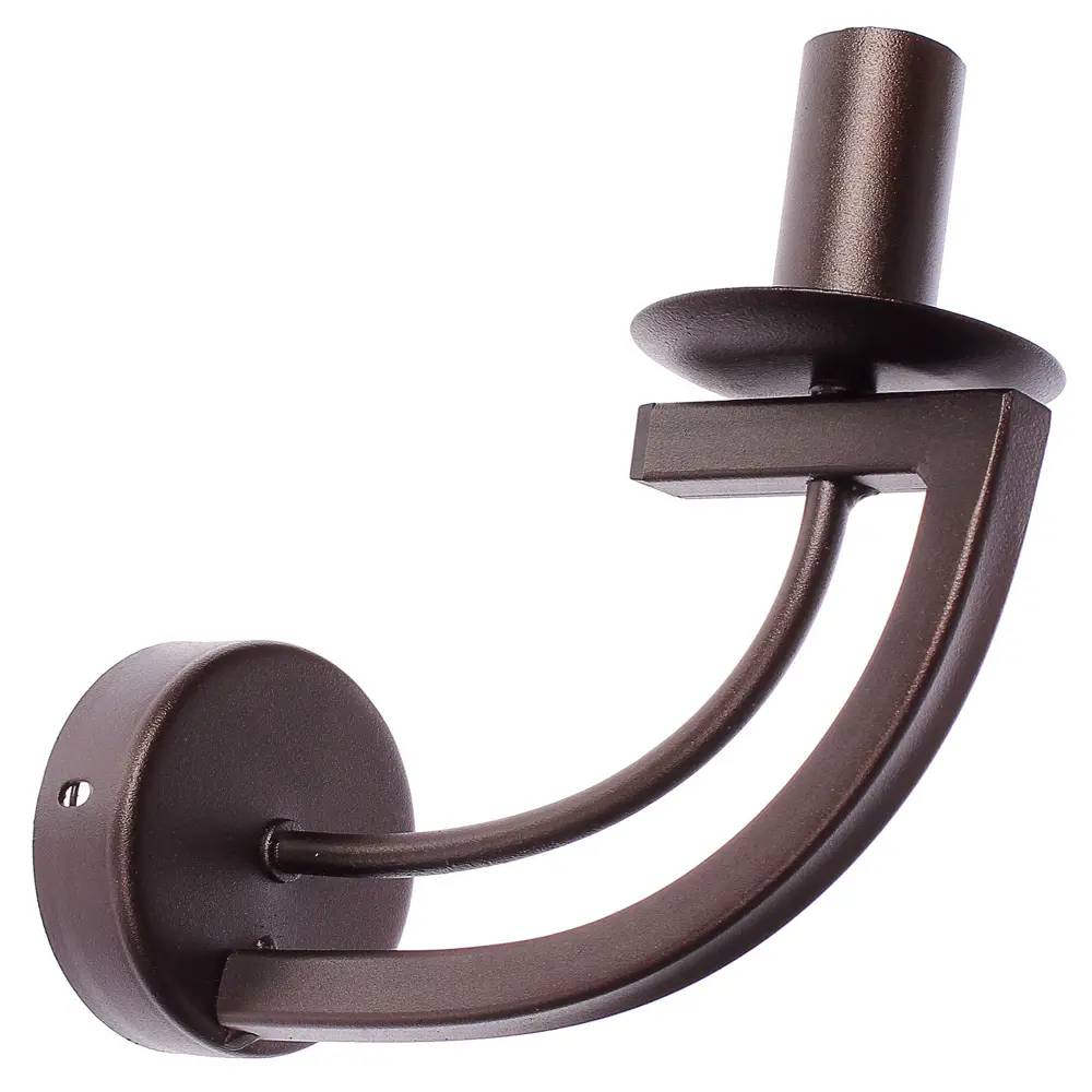 Бра «Града» 1xЕ14x60 Вт цвет тёмно-коричневый Vitaluce STLM-2005629 - Вид №1