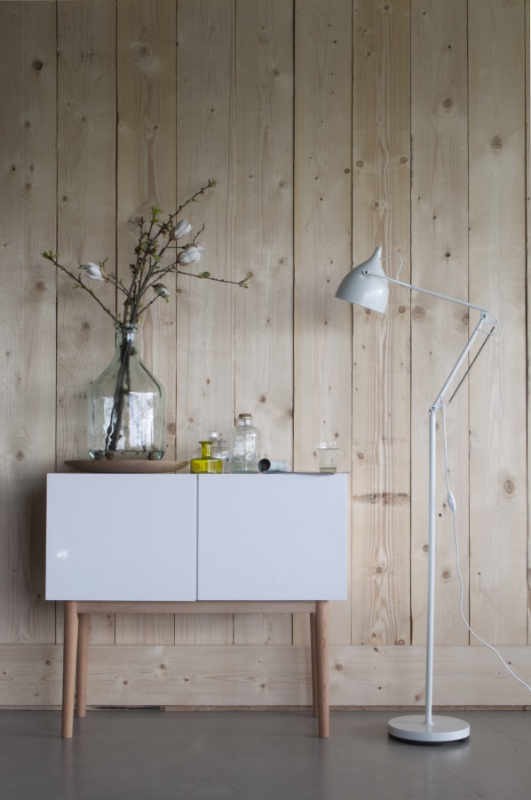 Лампа напольная Reader, матовая белая Zuiver 5100001 - Вид №1