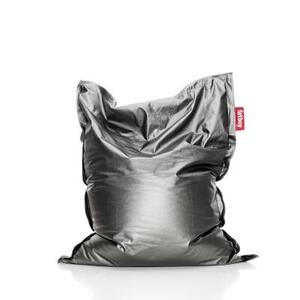 Кресло-мешок Fatboy the original глянцевое титановый цвет