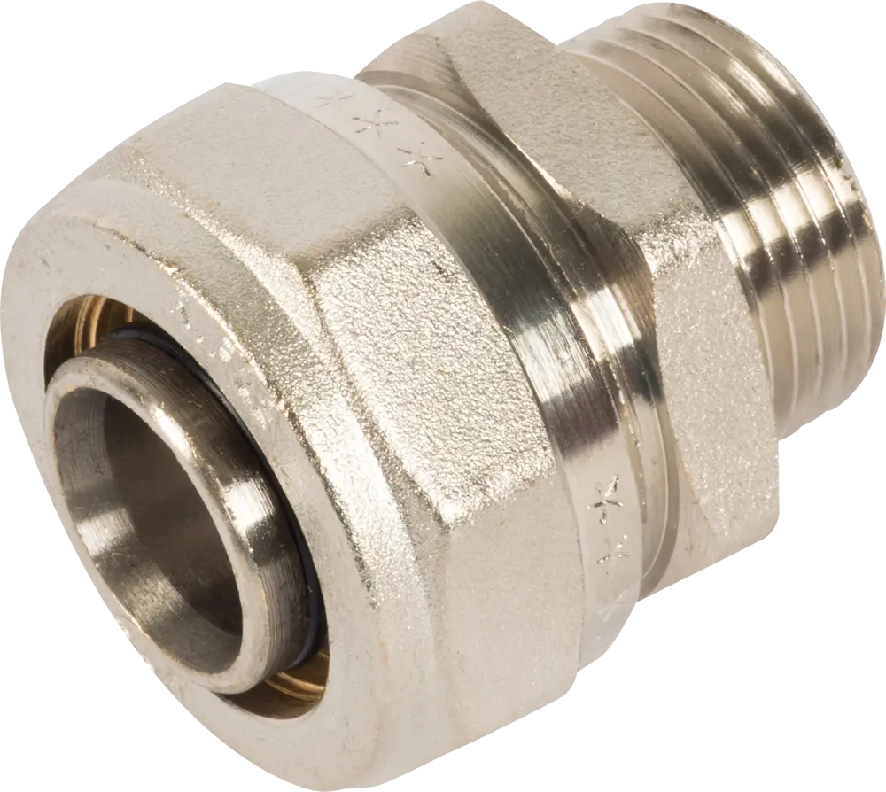 Обжимной соединитель Valtec 32х1" с наружной резьбой 10513571