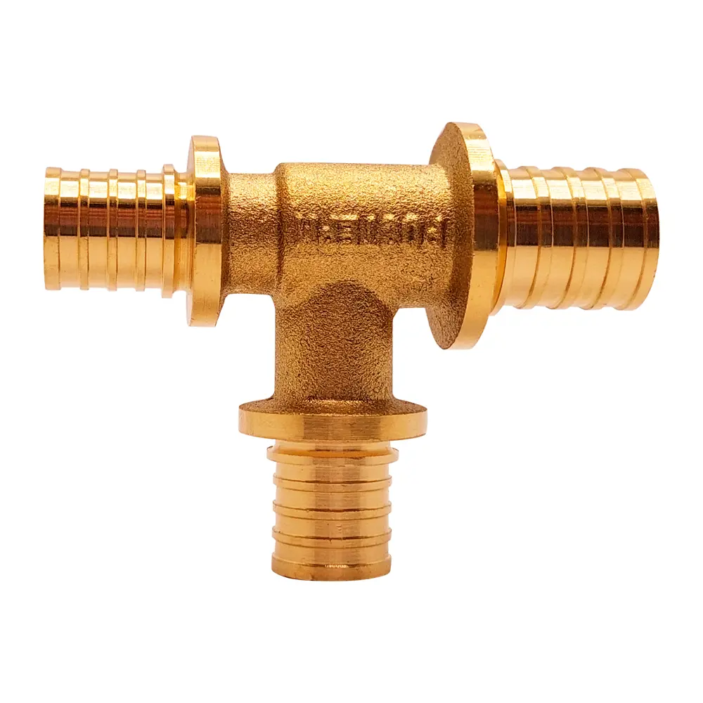 Тройник переходной Ростерм 20x16x16 мм латунь STLM-2124574 - Вид №1