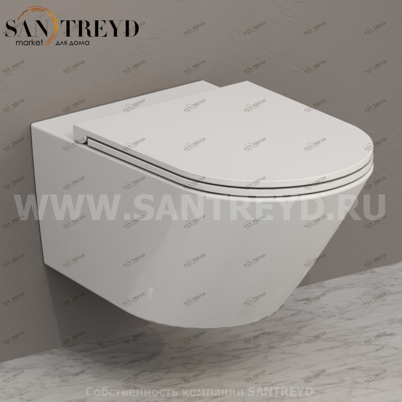 FOS05BI Подвесной унитаз настенный Белый Ceramica Globo FORTY3 Италия