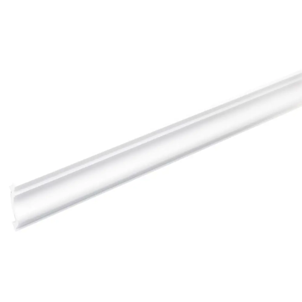 Плинтус потолочный экструдированный, белый KdrM-50, 2 м Santreyd STLM-2089125