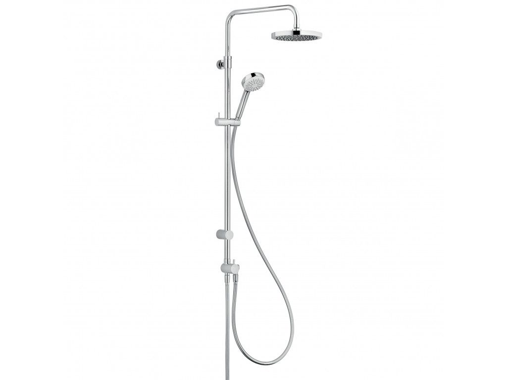 6809305-00 DUAL SHOWER SYSTEM KLUDI LOGO хром 