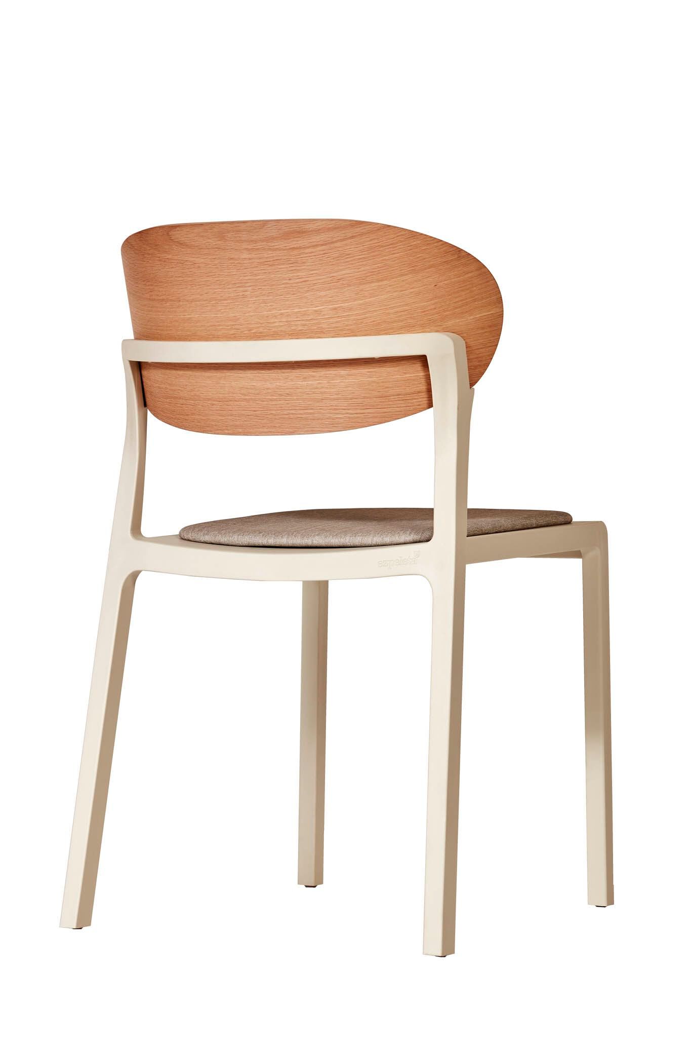 Садовый стул из полипропилена с деревянной спинкой Ezpeleta BAKE WOOD ARCH-00073360 - Вид №40