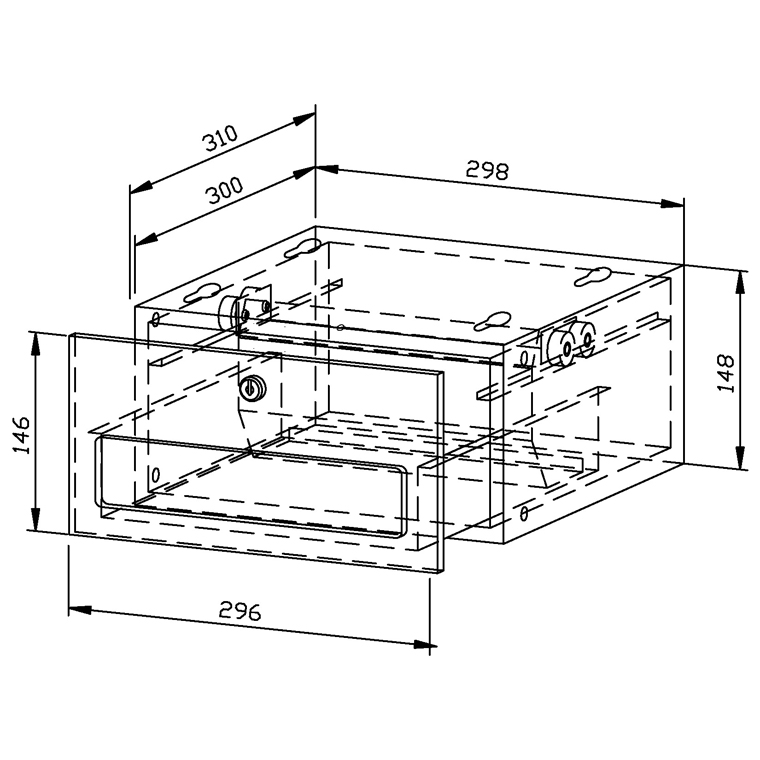 728128 Диспенсер для бумажных полотенец WP170 WAGNER_EWAR A-LINE Wagner Ewar  - Вид №1