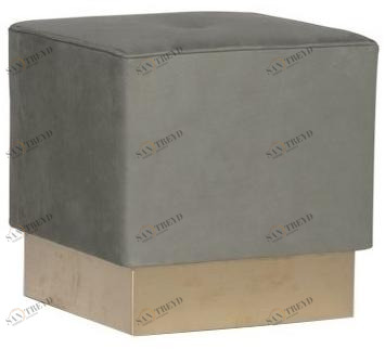 BAXTER Квадратный кожаный пуф Anais sun-id-1512224
