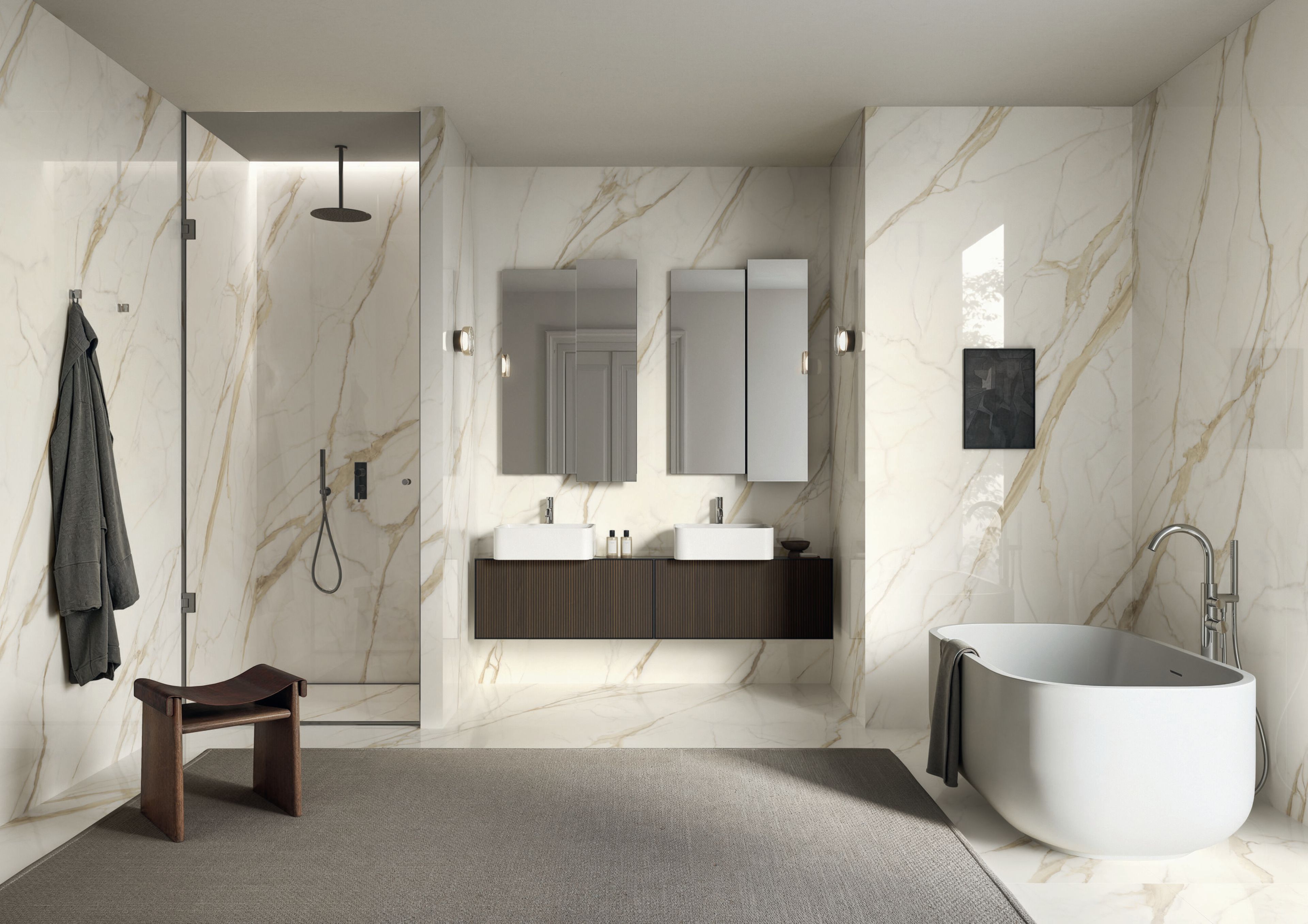 Пол / керамогранит с мраморным эффектом Italgraniti Marble Touch ARCH-00062183 - Вид №6