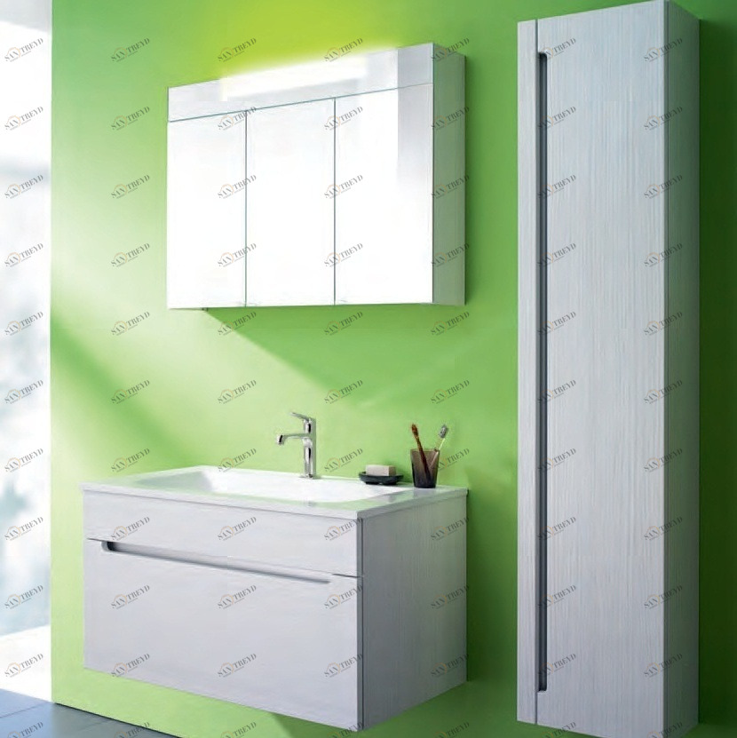 Композиция № 2 Chiaro Collection комплект мебели для ванной комнаты Burgbad 42080