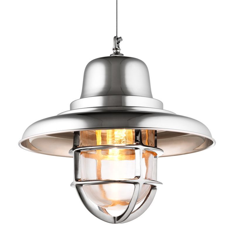 Подвесной светильник Redcliffe L от Eichholtz хром 108622 EICHHOLTZ ДИЗАЙНЕРСКИЕ, EICHHOLTZ 060601 Хром  - Вид №1