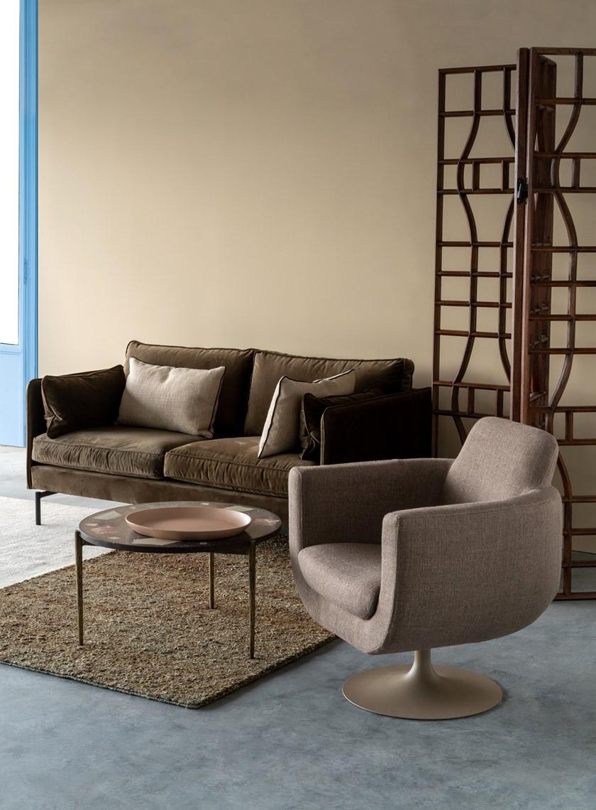 Pols Potten Вращающееся кресло из ткани  556-020-001  - Вид №8