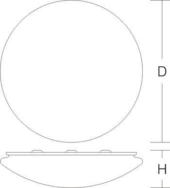 Rzb 311165.862.1.79 светильник настенно-потолочный FLAT 105925 - Вид №1
