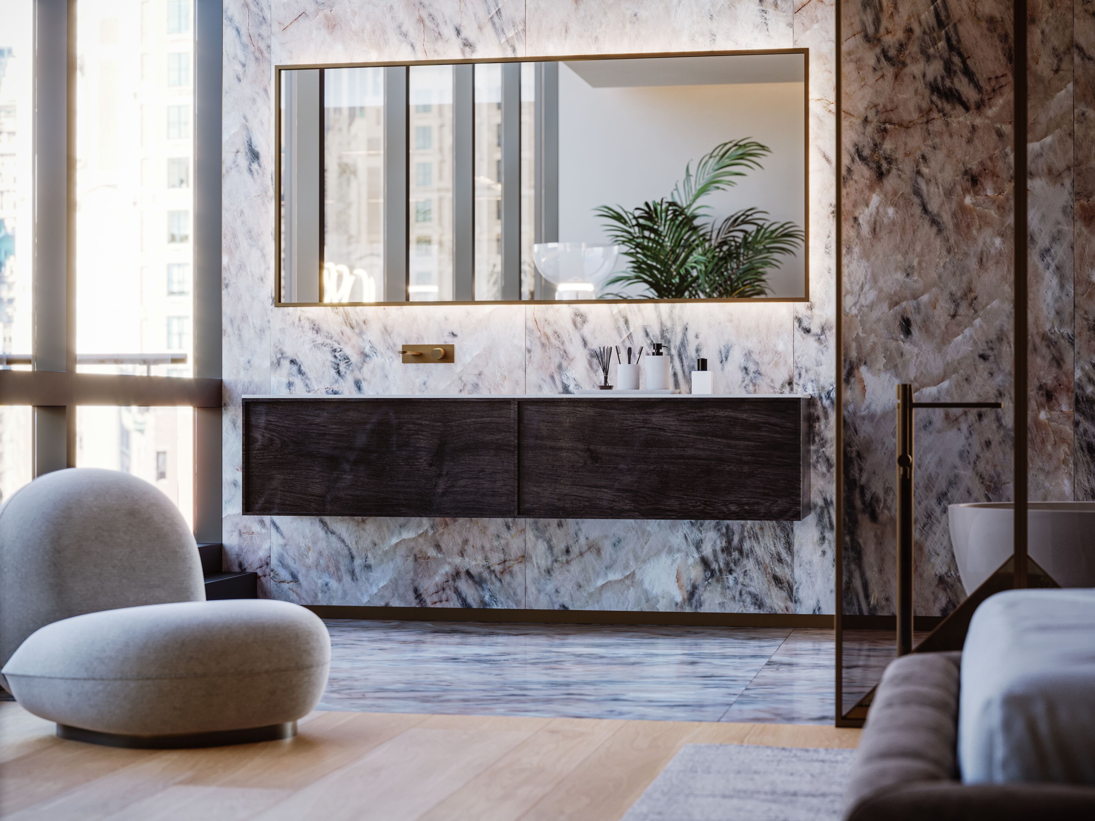 Зеркало Linvisibile Linvisible Horizon ARCH-00125661 - Вид №1