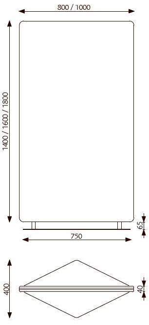 Glimakra of Sweden Отдельностоящая звукопоглощающая перегородка для офиса sun-id-1439303 - Вид №2