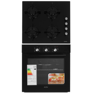 9280269 Духовой шкаф электрический Simfer B6EB19071 + Варочная поверхность газовая Simfer H60K40S000