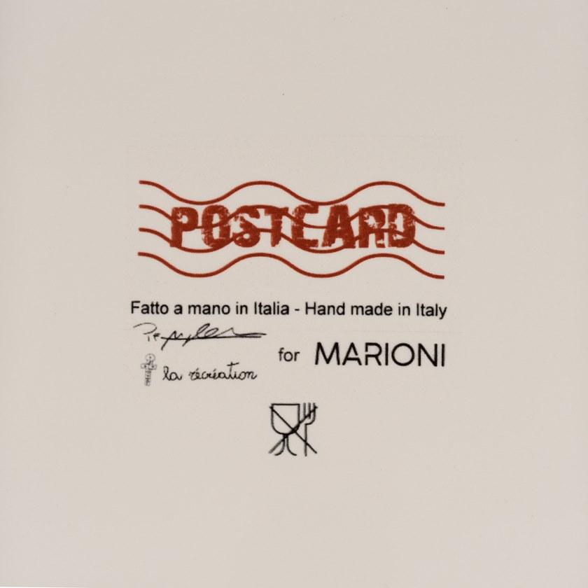 MARIONI Поднос керамический прямоугольный Postcard 01153gg - Вид №5