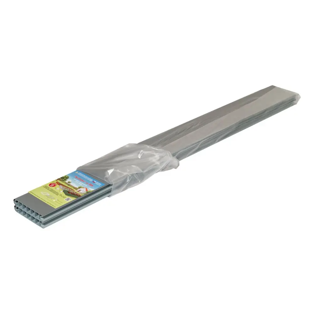 Удлинитель для грядки 100x22 см ПВХ серый Santreyd STLM-2061397