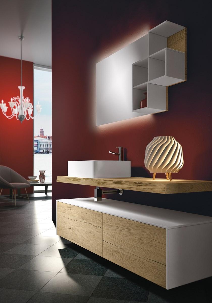 Gruppo Geromin Столешница для умывальника / тумба для ванной из дерева Str8 sun-id-1388943 - Вид №2