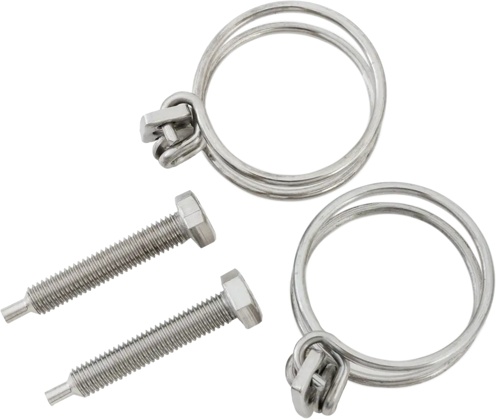 BOUTTE Двойной хомут из нержавеющей стали 35 мм (2 шт) 82623794