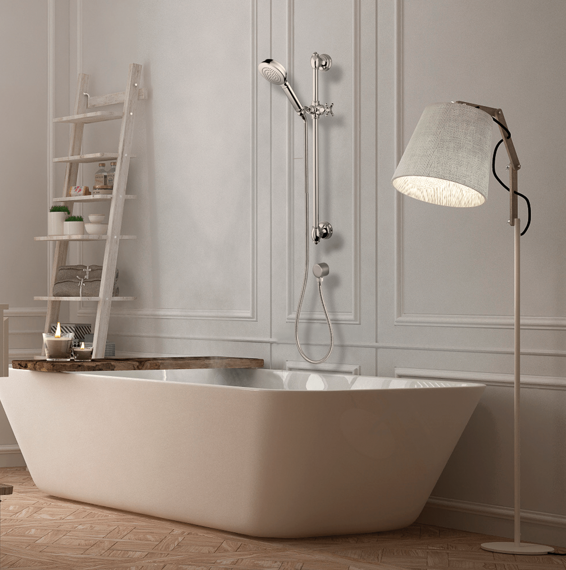 D03025 Душевые комплекты CLASSIC/1 Ø 110 mm BOSSINI  - Вид №2