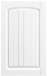 Фасады для кухни Кантри Фрезеровка «Арка сложная» Арктический глянцевый №500