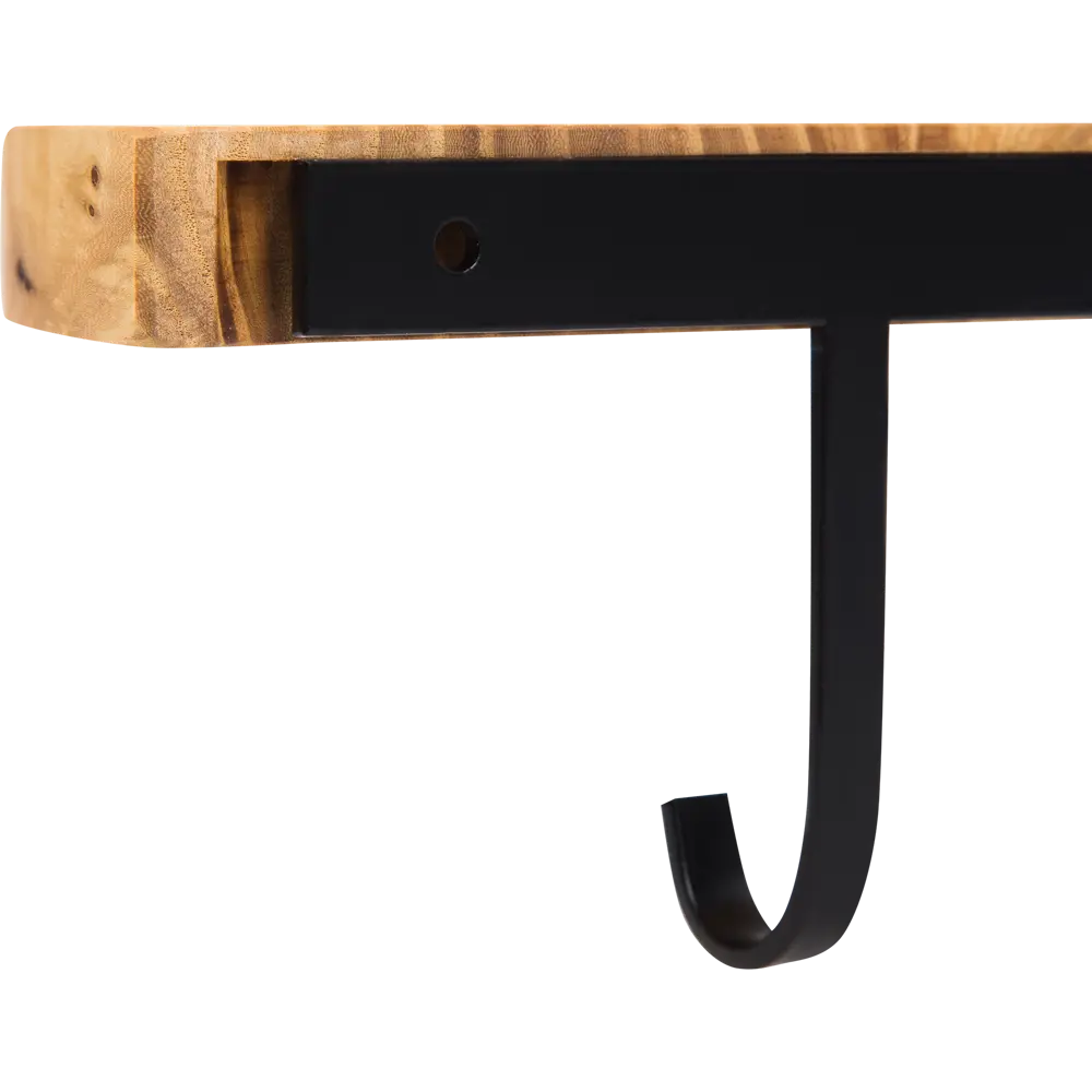 Полка угловая из массива карагача 20 см Santreyd Куарагача STLM-2034596 - Вид №1