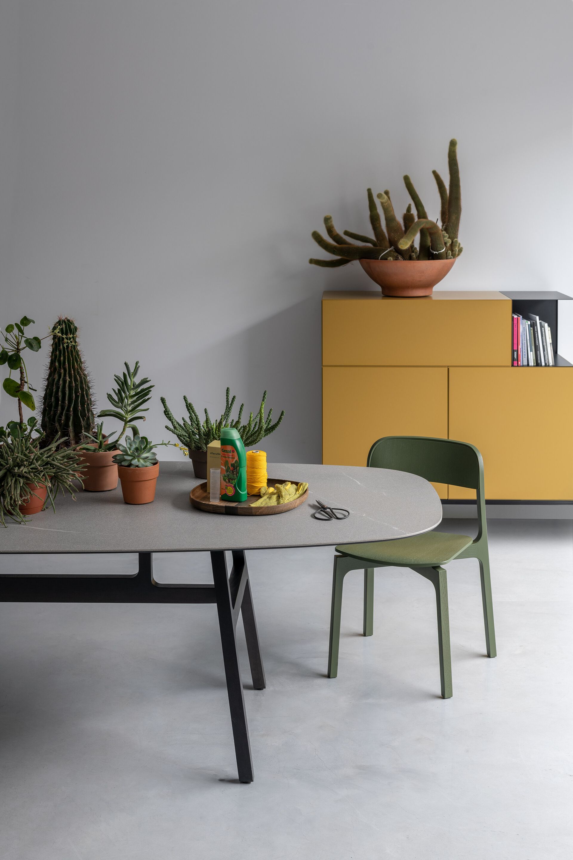 Овальный стол из ясеня Kristalia магазин ARCH-00033815 - Вид №2