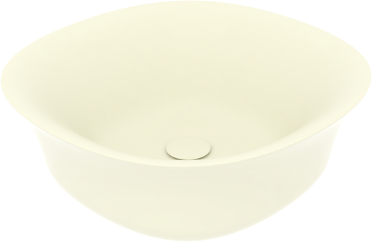 FLLAVFSQU4215 Накладная раковина на столешницу GSG CERAMIC Flut