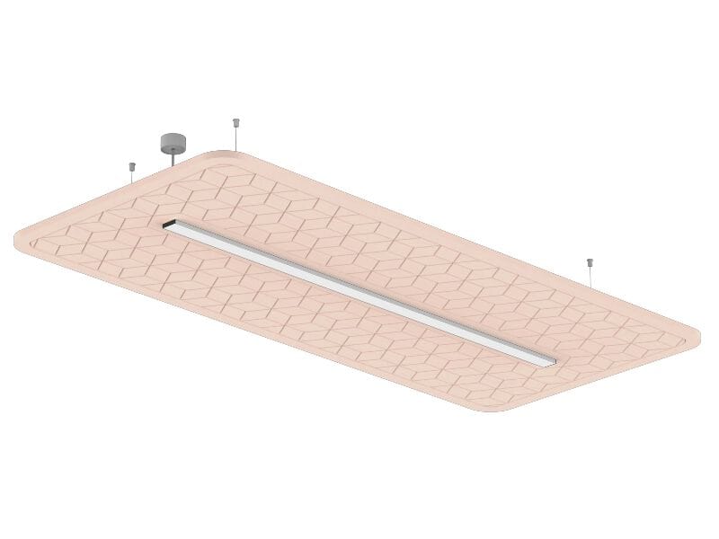 Светодиодный акустический подвесной светильник PROLICHT SERENII ARCH-00104801